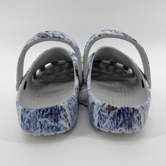 Crocs Realtree Aspect Blue Brown Atmosphere Camo Clogs‎ Womens Size 7 Shoes NWT - Picture 6 of 15